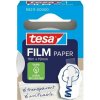 Lepiaca páska, popisovateľná, papier, 19 mm x 10 m, TESA Tesafilm, priehľadná