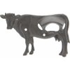 Clayre & Eef Nástenný liatinový otvárač na fľaše Krava - 16 * 3 * 10 cm - Clayre & Eef