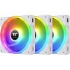 Thermaltake SWAFAN EX14 RGB PC Cooling Fan White TT Premium Edition (3-Fan Pack) CL-F162-PL14SW-A