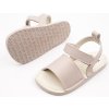 Muris DETSKÉ BAREFOOT SANDÁLKY MURIS MAO - TAUPE Veľkosť: 20, Vnútorná dĺžka topánky v cm: 12.9, Vnútorná šírka topánky v cm: 5.6