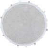 LORENA CANALS Okrúhly koberec Bubbly Light grey