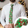 Vianočná kravata - zelená