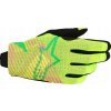 Rukavice Alpinestars Radar Pro green/yellow/pink XL