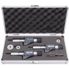 Kinex 7090-03-006 | Mikrometer trojdotykový (dutimomer) digitálny SADA, NEX, DIN 863, IP54, vrátane nastavovací krúžok pr. 4, 5, 6 mm, iba 2 dotyky, presnosť 0,004 mm, 3-6 mm