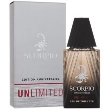 Scorpio Unlimited Anniversary Edition toaletná voda pánska 75 ml