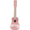 Detská gitara Little Dutch Gitara drevená Pink (8713291770140)