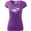 Still Plays With Planes - Dámske tričko Pure - XL ( Fialová )