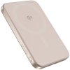 Epico UltraPack Qi2 Slim 5000 mAh hliníková Mag+ bezdrôtová powerbanka EM51 – púštna titánová