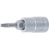 BGS technic 7098-T10 BGS , Nástrčná hlavice pro povolení poškozených šroubů vnitřní čtyřhran 6,3 mm (1/4