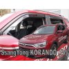 Deflektory na Ssangyong Korando od 2019 (+zadné)