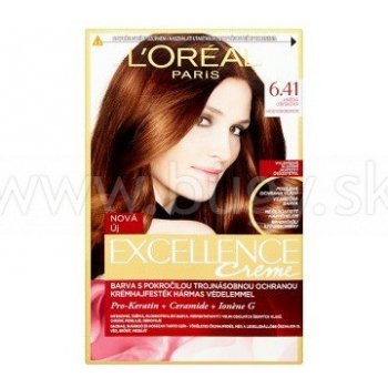 L'Oréal Excellence Creme Triple Protection 6,41 Natural Hazelnut Brown 48 ml