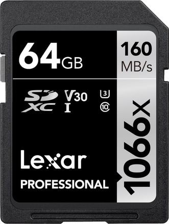 Lexar SDXC UHS-I U3 64GB LSD1066064G-BNNNG