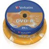Verbatim DVD-R Matt Silver bez možnosti potisku 43522 4.7GB 16x cake box 25-pack