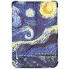 Origami Durable Lock ODL-103 púzdro pre Pocketbook 616 / 617 / 618 / 627 / 628 / 632 / 633 - motív Gogh, stojan, magnet (Obal so stojanom pre čítačku Pocketbook 616 / 617 / 618 / 627 / 628 / 632 / 633