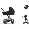Cybex Platinum CYBEX Priam Travel Set + Aton B2 i-Size sepia black 2025 chrome with black details