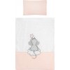 BELISIMA 6-dielne posteľné obliečky Cute Mouse 90/120 ružové 90x120 ružová