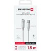 Swissten 71528204 USB-C / USB-C, 1,5m, bílý