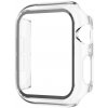 eses Ochranné puzdro s tvrdeným sklom pre Apple Watch series 11 a 10 - 42 a 46 mm Veľkosť púzdra: 42mm (Series 10 a 11), Farba: priehľadná