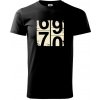 Tachometer 70 - Klasické pánske tričko vyššej gramáže - 2XL ( Čierna )