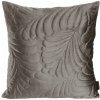 Takoy PREMIUM z velúru prešívaná s motívom listov-HF-378879 45 x 45 cm