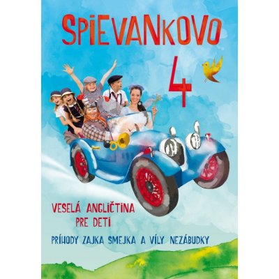 DVD: Spievankovo 4 - Veselá angličtina pre deti - Príbehy zajka Smejka a víly Nezábudky