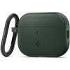 Spigen - Protection Case Vault - for Apple AirPods Pro 3, Air Space Technology, Aluminum Holder - Midnight Green