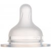 Canpol babies Cumlík silikónový k fľaši S-Shape 3 m+ 2 ks pomalý