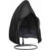 Záhradný obal na kreslo 190 x 115 x 190 cm čierny