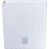 PROSPERPLAST - Kvetináč Rato Low 26,5cm biely