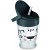 LOVI Hrnček sa slamkou SaltPepper Junior 250 ml