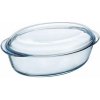 Pyrex Sklenená zapekacia misa s vekom, 4,1 l