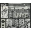 Vinylové tapety na stenu Boys & Girls 30045-2, New York taxi, rozmer 10,05 m x 0,53 m, Grandeco