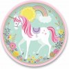 Papierový tanier Unicorn 22,8 cm Amscan