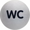 Piktogram WC text