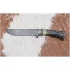 Jiří Čurda Lovecký damaškový nôž 14,5 cm jelša/serpentinit CU0007 + záruka 3 roky zadarmo