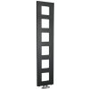 Sapho Block IR181 280 mm x 1330 mm čierny matný