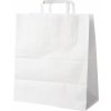 Papierová taška biela 45+17 x 48 cm, 100 ks