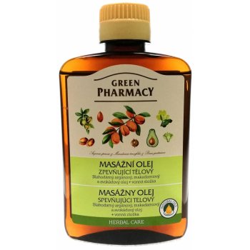 Green Pharmacy Spevňujúci telový a masážny olej 200 ml