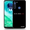 Picasee silikónový prehľadný obal pre Motorola Moto G8 - Do it. With love.