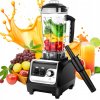 PROFESIONÁLNY MIXÉR 1600 W 2 L NA ĽAD, ORECHY, SMOOTHIE, ČIERNY