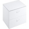 Doska pod umývadlo pod umývadlo Ravak Comfort 60x2x46,5 cm biela lesk X000001379