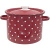 TORO 44161734DOT Smaltovaný hrniec s pokrievkou 5,5l bodky