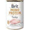 Konzerva pre psov Brit Mono Protein Turkey 400 g (5+1)