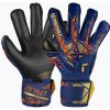 Brankárske rukavice Reusch Attrakt Gold X Evolution premium modré/zlaté/čierne