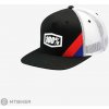 100% Cornerstone Trucker Cap AJ Fit šiltovka, čierna