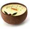 Tropikalia Sviečka v kokose - vôňa Thajská Limetka a mango