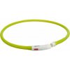 Trixie Flash USB svietiaci obojok XS-XL 70 cm / 10 mm, zelený