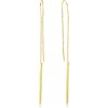 Lillian Vassago zlaté náušnice visiace paličky LLV22-GER081