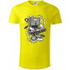 DJ meter - Tričko z organickej bavlny - S ( Citrónová )