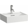 Laufen Kartell umývadlo 45x34 cm obdĺžnik klasické umývadlo biela matná H8153307571041